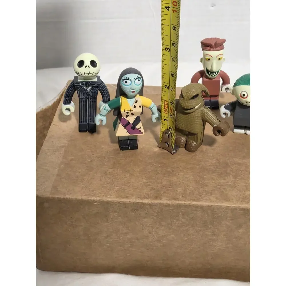 The Nightmare Before Christmas Block Buddies NECA Anniversary Retired Set Of 5